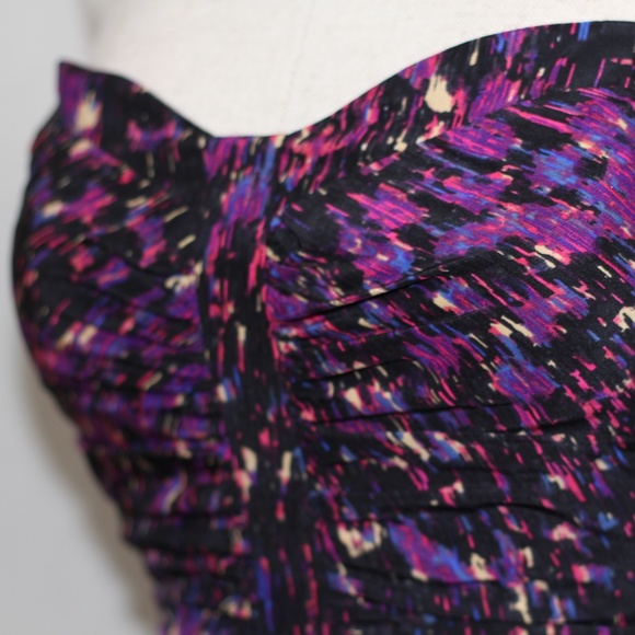 Purple Silk Halter Dress - Picture 4 of 14